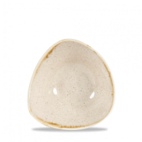 Stonecast Nutmeg Cream Triangle Bowl