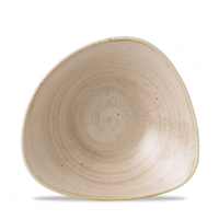 Stonecast Nutmeg Cream Triangle Bowl