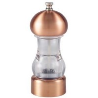 Copper and Clear Acrylic Salt or Pepper grinder