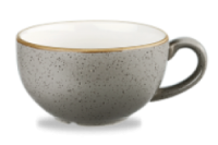 Stonecast Peppercorn Grey Cappuccino Cup