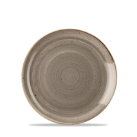 Stonecast Peppercorn Grey Coupe Plate