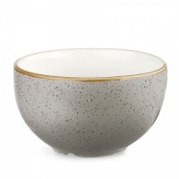 22.7cl Stonecast Peppercorn Grey  Sugar Bowl