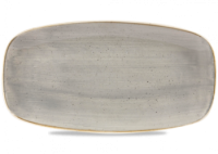 Stonecast Peppercorn Grey Chefs Oblong Plate