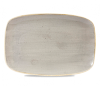 Churchill Stonecast Pepperorn Grey Chefs Oblong Platter