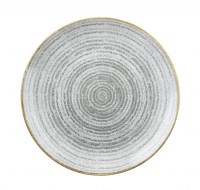 Churchill Stone Grey Homespun Plate