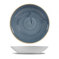 24.8cm Stonecast Blueberry Coupe Bowl