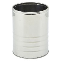 Galvanised Steel Can Table Caddy