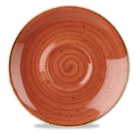 Stonecast Spiced Orange Cappuccino Saucer