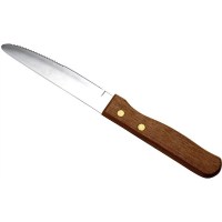 Extra Large Wooden Handled Steak Knife