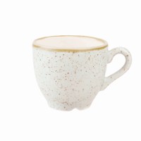 10cl Stonecast Barley White Espresso Cup