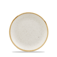 16.5cm Stonecast Barley White Coupe Plate
