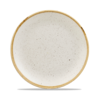 21.7cm Stonecast Barley White Coupe Plate