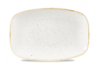 Stonecast Barley White Chef's Oblong Plate