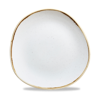 Stonecast Barley White Organic Round Plate