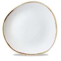 Stonecast Barley White Organic Round Plate