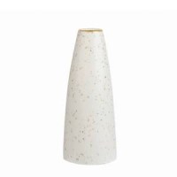 Stonecast Barley White Bud Vase