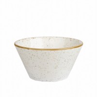 9cl Stonecast Barley White Sauce Dip Dish