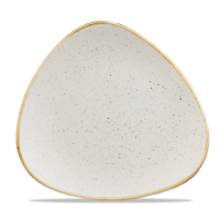 Stonecast Barley White Triangle Plate