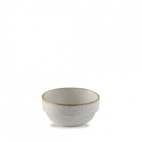 Stonecast Barley White Stacking Bowl