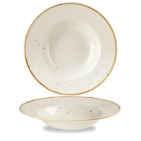 Stonecast Barley White Wide Rimmed Bowl
