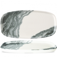 Tide Black Chef's Oblong Plate