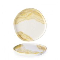 Tide Gold Walled Plate