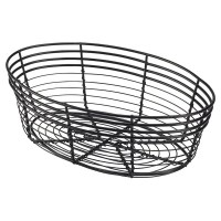 Black Wire Oval Basket