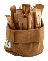 Brown Washable Paper Bread Bag