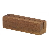 Acacia Wood Sign Holder