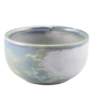 Seafoam Blue Terra Porcelain Round Bowl 