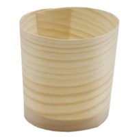 Disposable Wooden Serving Cup