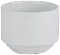 Economy White Porcelain Sugar Bowl