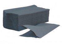 Blue Paper Handtowel 1Ply V-Fold