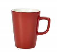 RED Porcelain Latte-Conical Mug