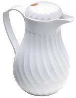 White Insulated Beverage Pot