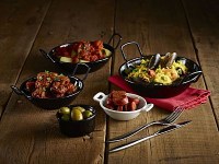 All 3 sizes of Black Enamel Bowls