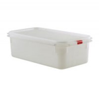 1-3 Gastronorm Polypropylene Container with Colour Coded Clips