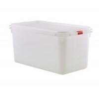 1-3 Gastronorm Polypropylene Container with Colour Coded Clips