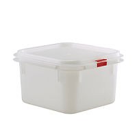 1-6 Gastronorm Polypropylene Container with Colour Coded Clips