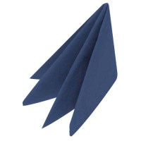 Swansoft Indigo - Dark Blue Linen Style Napkin