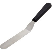 190mm Black Handled Cranked Flexible Palette Knife