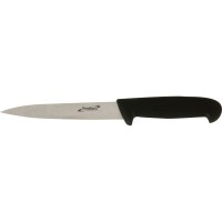 152mm Black Handled Flexible FIlleting Knife