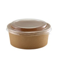 Compostable Kraft Salad Container 