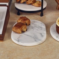 RoundWhiteMarblePlatter