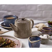 Stone Grey Terra Teapot