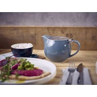 Grey Porcelain Teapot