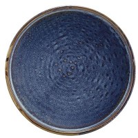 Aqua Blue Low Presentation Plate