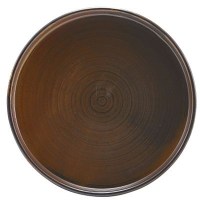 Rustic Copper Low Presentation Plate