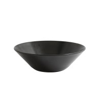 Matt Black Luna Stoneware Bowl