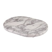 RoundWhiteMarblePlatter